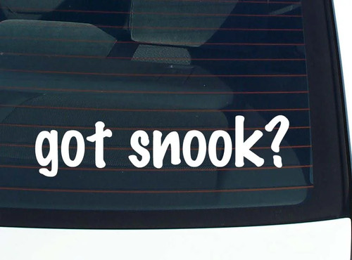 Got snook decalcomania - snook?, auto