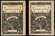 FRÍAS, Bernardo - Tradiciones