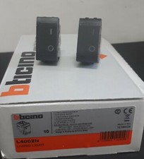 INTERRUTTORE BIPOLARE TICINO LIVING INTERNATIONAL L4002N (2PEZZI IN BLOCCO)