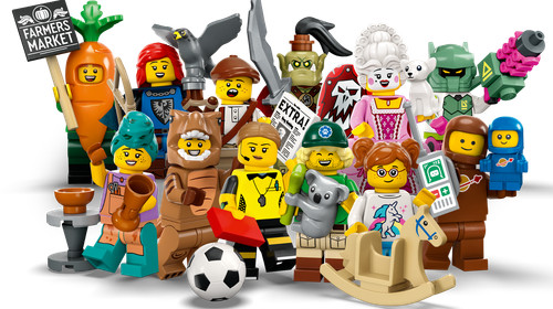 Lego minifigures serie - minifigures,