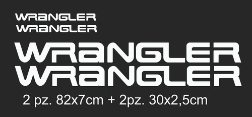 Kit adesivi per jeep - adesivi, wrangler