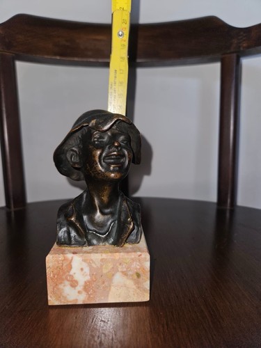 Busto bronzo scugnizzo - bronzo,