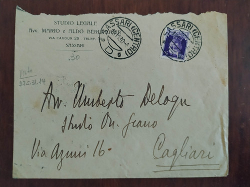 11483 busta lettera intestata - lettera,