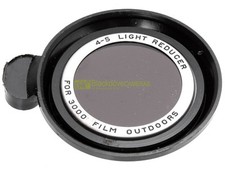 Polaroid 4-S Light reducer per pellicola 3000 outdoor (4 stops) con custodia.