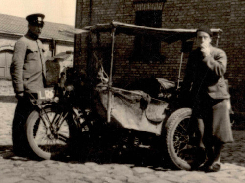 Moto con sidecar - moto,