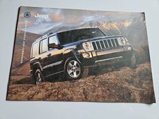 Jeep Commander Scheda Tecnica Depliant Pubblicitario  Lingua Italiana 12/2006