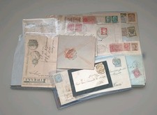 Regno Colonie Occupazioni storia postale lotto 13 pezzi RARI