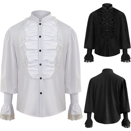 Camicia uomo pirata vampiro