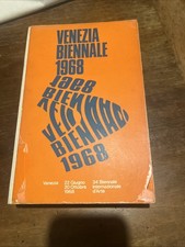 LA BIENNALE DI VENEZIA. Catalogo della XXXIV Biennale Internazionale d'Arte 1968