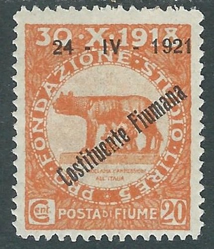 1921 fiume costituente - costituente, fiumana