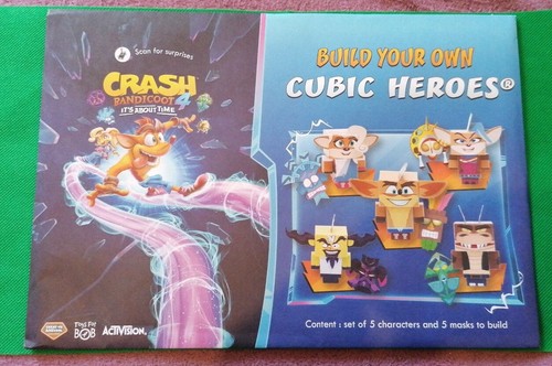 Crash bandicoot cubique - crash, 4