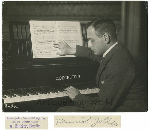 Henry jolles tedesco pianista - jolles,