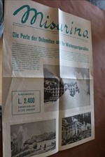 tolle alte Werbung - Dolomiten