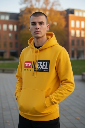 Diesel girk hood cuty felpa - s-girk-hood-cuty,