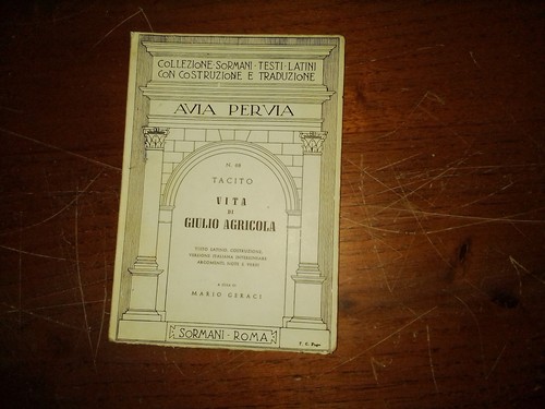 Tacito vita giulio - di, agricola