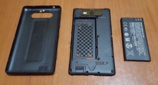 Nokia Lumia 820 Back Frame + Back Shell  + Batteria