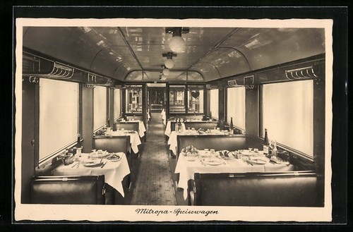 Cartolina ferrovia vagone - cartolina,