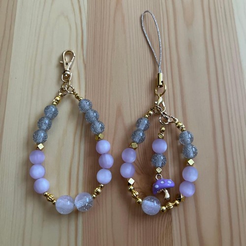 Set cinturino perline - , viola