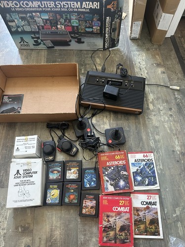 Atari 2600 wood - s-, wood-