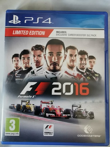 2016 playstation 4 - f1,
