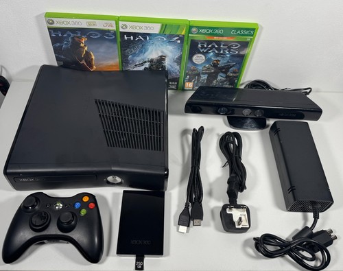 Xbox 360 slim console 250gb - xbox, s