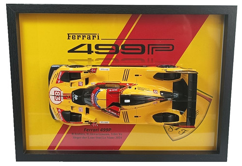 Diorama ferrari 499p kubica - ferrari,