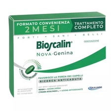 Bioscalin NOVA GENINA Trattamento Anticaduta Capelli 2 Mesi - 60 Compresse