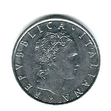 Italy Coin...50 Lire...1981