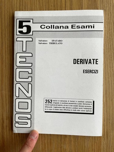 Derivate esercizi edizioni - esercizi,