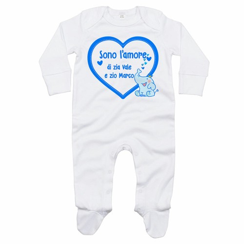 Tutina neonato personalizzata