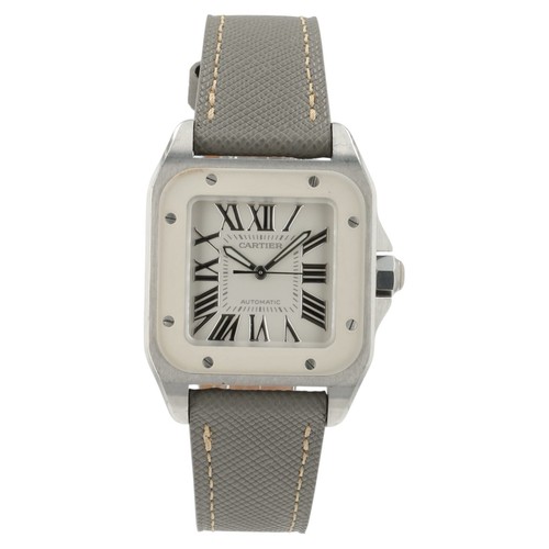 Cartier santos 100 - 100, dial