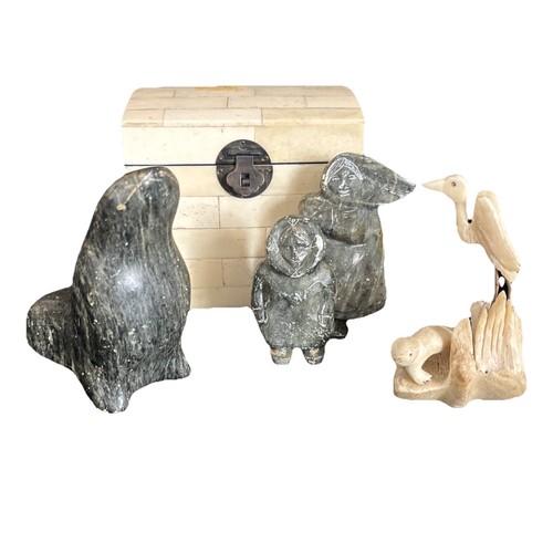 Sculture stealite inuit
