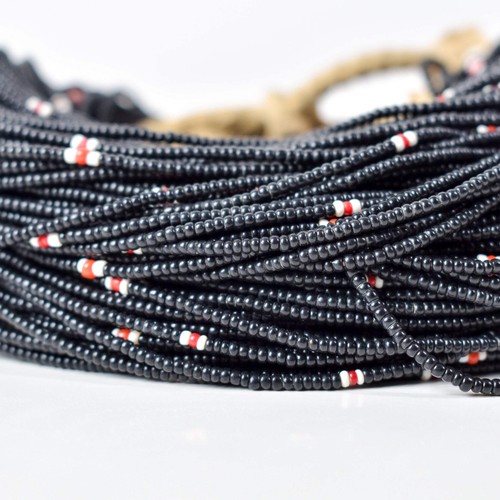 Collana perle nere baule - collana,