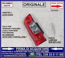 FARO FANALE POSTERIORE