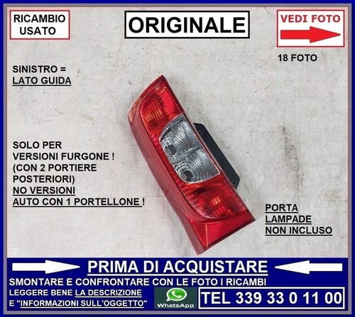 Faro fanale posteriore - faro,