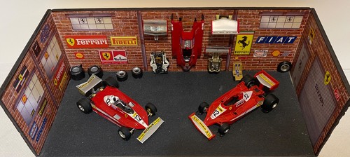 Ferrari diorama 1 43 - diorama,, 1/43
