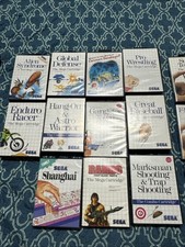 Lot Of 14 Sega Master System