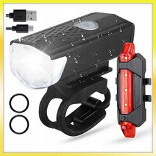 Set luci bici bicicletta testa
