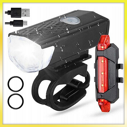 Set luci bici bicicletta - , testa