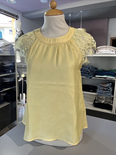 Top donna con pizzo m - top,