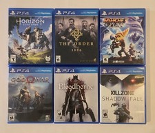 PS4 6 Game lot - Bloodborne /