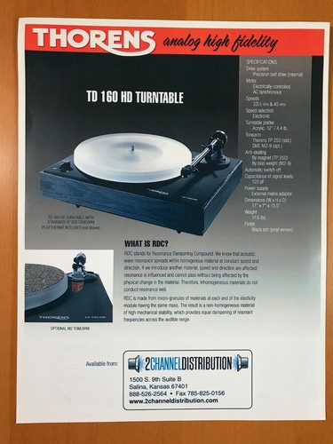 Original thorens 160 - 160, &
