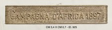 CAMPAGNA D’AFRICA 1897
