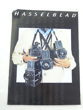 VECCHIA BROCHURE VINTAGE MACCHINA FOTOGRAFICA ANALOGICA 1980 HASSELBLAD