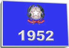 1952 valori nuovi MNH