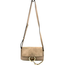 Borsa a tracolla Chloe grigia