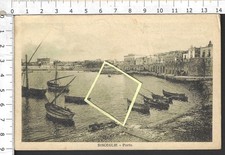 BISCEGLIE BARI IL PORTO_CARTOLINA VG 1929