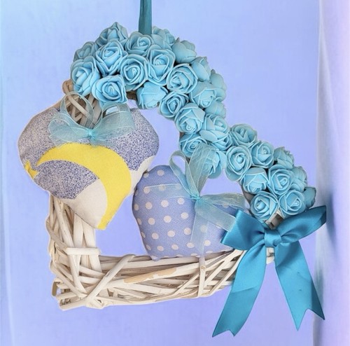 Coccarda ghirlanda cuore - coccarda,