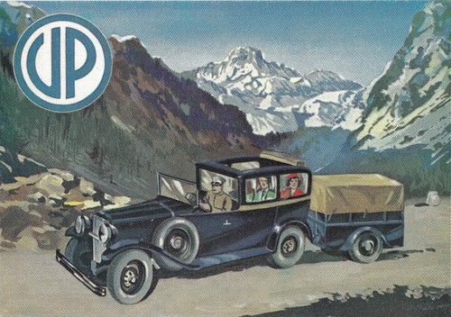 Fiat 521 montagne auto cm - fiat,