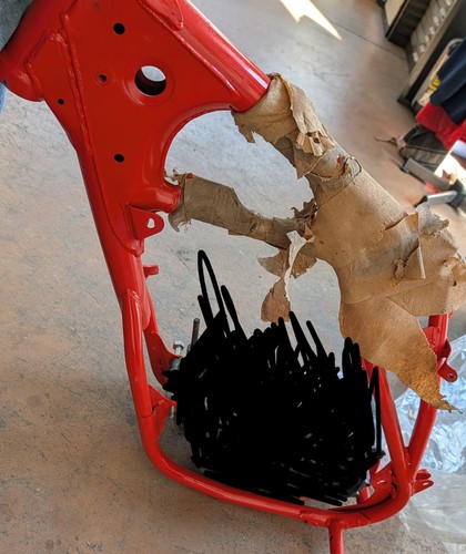 Chassis frame for 1982 - ,, ktm